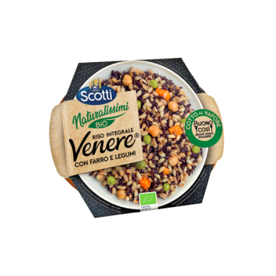 Naturalissimi Venere® con farro e legumi