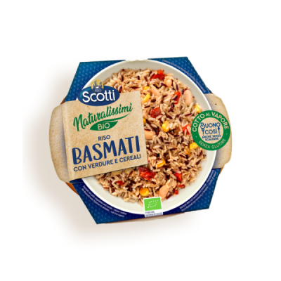 Naturalissimi Basmati con verdure e cereali