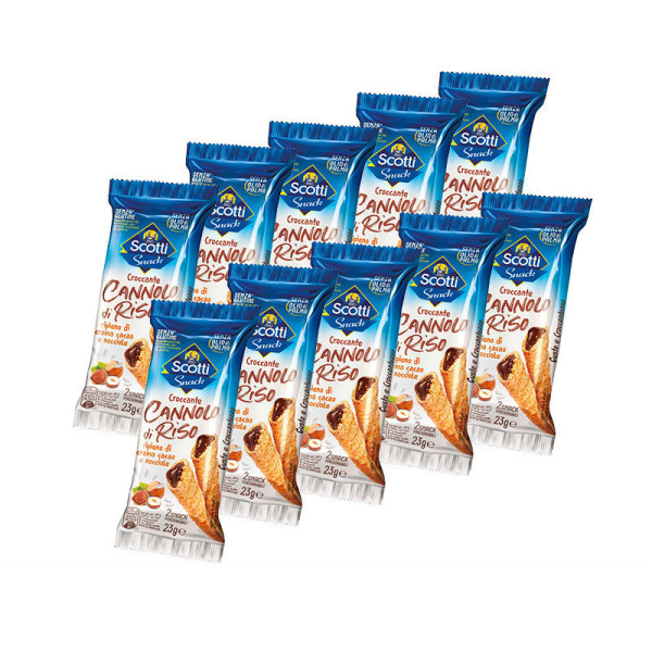 Cannolo di riso - Multipack 10 PEZZI