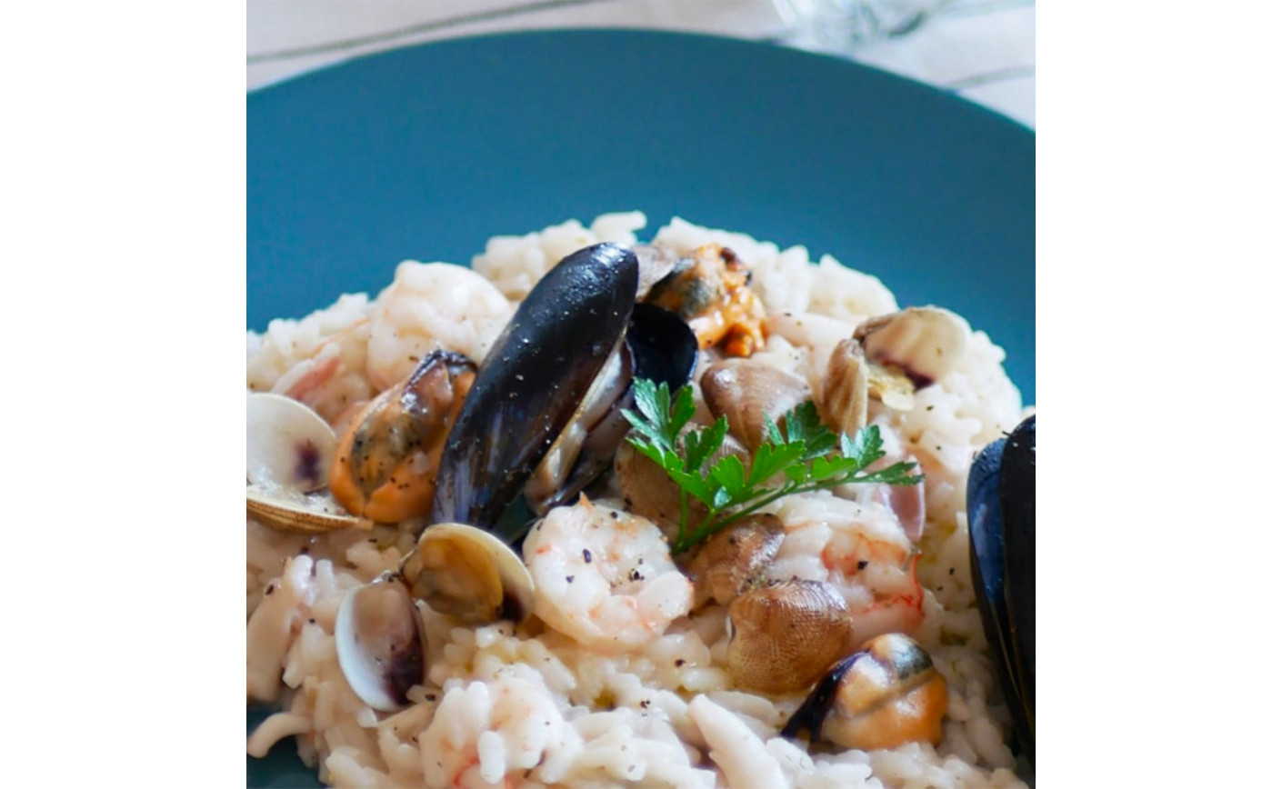 RISOTTO CARNAROLI AI FRUTTI DI MARE